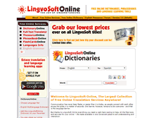Tablet Screenshot of lingvozone.com